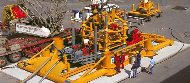 Vertical Tie-In Systems Vertical Tie-in systems may be used for tie-in of flexible flowlines, umbilicals, Jumper spools, Rigid Spools and Inline Tees.