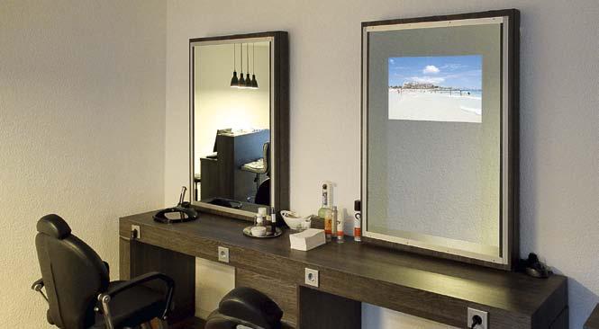 Pilkington MirroView 50/50 digital display mirror for high light applications Pilkington MirroView 50/50 offers the same qualities as the original product, yet it is designed for use in applications