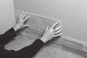 If it is in the right position, firmly apply even pressure across the entire tile.
