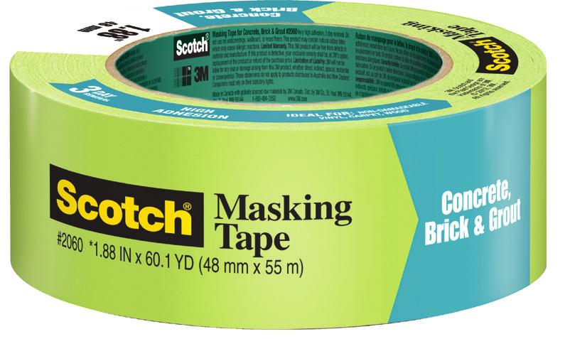 Scotch Masking Tape General Purpose #2020 Pro painter grade masking tape for taping paper or hanging poly.