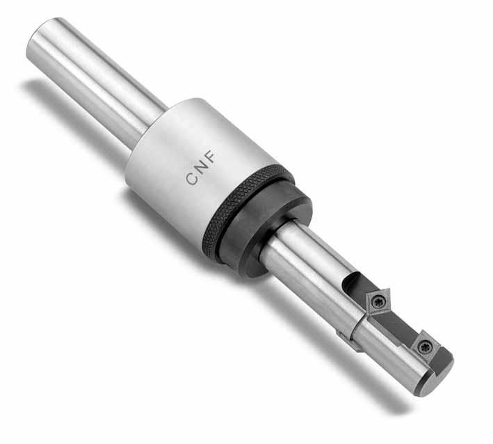 CNF Series PRECISION CHAMFERING CNF Precision Chamfering Cogsdill CNF Series Precision Chamfering tools produce controlled chamfers on both sides of drilled or reamed holes Designed for high