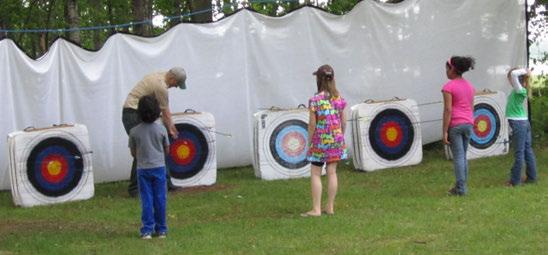 Visitors were invited to join certified archery instructors for hands-on coaching and have a try at our temporary archery range. We provided the equipment and instructions.