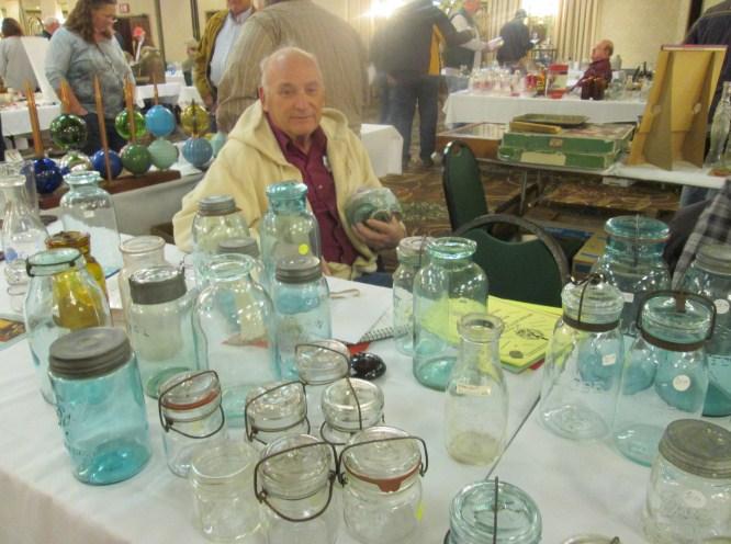 There were a lot of great fruit jars for collectors to choose