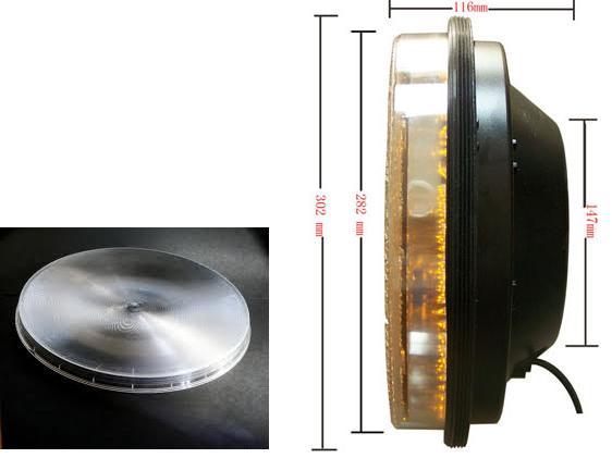 Fresnel Lens : Applications Trafic Lights Fresnel lens