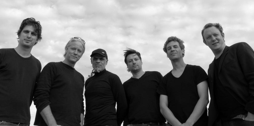 Bernard Gigounon From left to right Pascal Mohy : piano Hans Van Oosterhout : drums Sal La Rocca : bass Maxime Blésin : guitare Eric Prost : tenor
