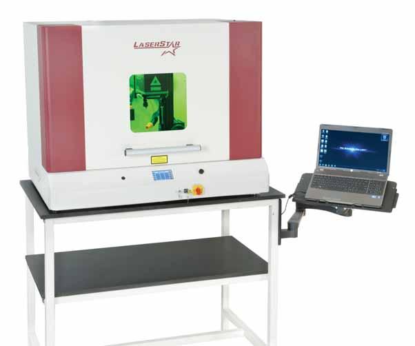 FIBERSTAR MARKING & ENGRAVING SYSTEMS 3804 Industrial FiberCube Series (Pulsed Fiber Laser) The Industrial FiberCube is a compact, turnkey marking, engraving and cutting system that offers the