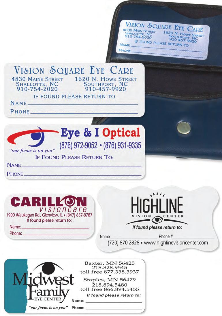 4 Custom Printed Pressure Sensitive Labels A Personal Touch That s Sure to Get Noticed! 5 CUSTOM PRINTED LABELS A cost effective method of increasing your sales! Your store s name deserves repeating.