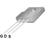 General Description MDF7N is suitable device for SMPS, high Speed switching and general purpose applications. MDF7N N-Channel MOSFET V, 7 A,.Ω Features = V = 7.A @ = V R DS(ON).