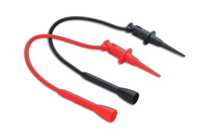 and black) Recommended for use with Agilent standard test leads Rated CAT II 300 V, 3 A One pair of insulated alligator clips (red and black) Recommended for use with Agilent standard test leads