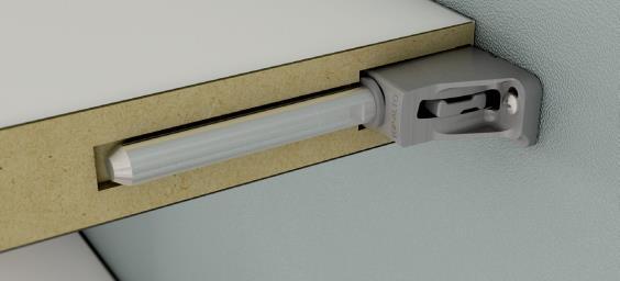 TRIADE TRIADE MAXI TRIADE / TRIADE MAXI is a concealed mounting bracket for shelves, conceived to
