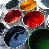 Cold-Set Printing Ink Compositions Composition Binders (rosin, linseed oil, soja oil, starch and bee wax), Fillers and color pigments Purpose of binders Coverage of ink pigments, to fix them onto the