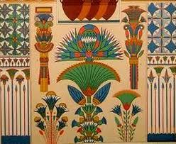 Research Egyptian patterns and produce a REPEAT design using