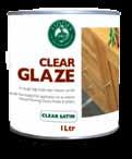 Fiddes Clear Glaze CLEAR GLAZE Fiddes Clear Glaze is an easy to use, superior quality interior single pack finish, formulated to provide very high standards of resistance and surface abrasion on most
