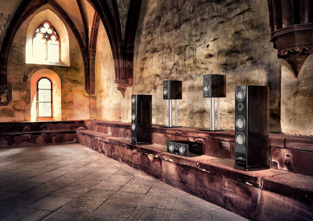 Entertainment The loudspeakers of the K Series are perfectly suited for creating impressive home cinema systems.