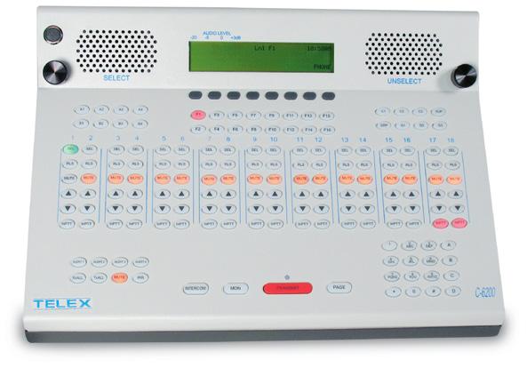 detect Channel selection Instant PTT Four programmable buttons Paging (two-tone, DTMF, manual) A- and B-menu buttons Simplex/full-duplex operation (field programmable) Crossmute (ethernet-based)