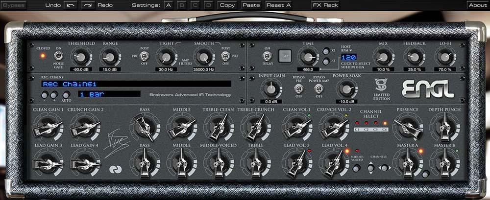 Introduction The ENGL E646 VS plugin is the next level in guitar processing.