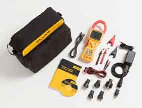 Ordering information Fluke-345 Includes Power Quality Clamp Meter Soft carrying case Power Log software Test leads Alligator clips Test probes USB cable International ac adapter / battery eliminator