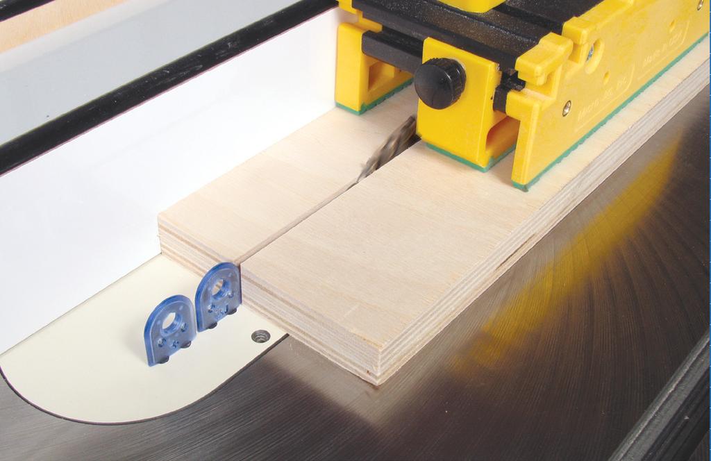 MJ SPLITTER SteelPro Systems A table saw splitter that is easy to install, easy to use,