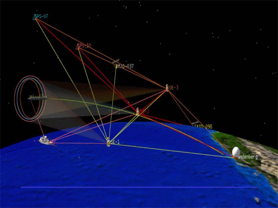 In March of this year, the Missile Defense Agency awarded a contract worth up to $43 million to SpaceDev to develop up to two sets of three formation flying microsats.