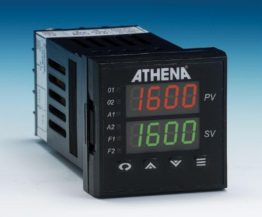 C-Series 16C Universal Temperature/Process Controller The Athena 16C is a 1/16 DIN panel mounted, auto-tuning controller that can be used for precise control of a single loop with two independent