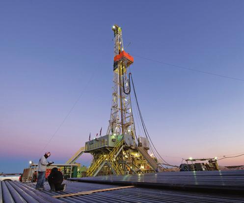 14 LETTER TO SHAREHOLDERS Rig lights come on at twilight in the Permian Basin of Texas, where crews drill around the clock in the liquids-rich Bone Spring play.