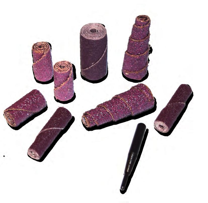 Cartridge Rolls Master cartridge rolls are lengths of abrasive cloth wound