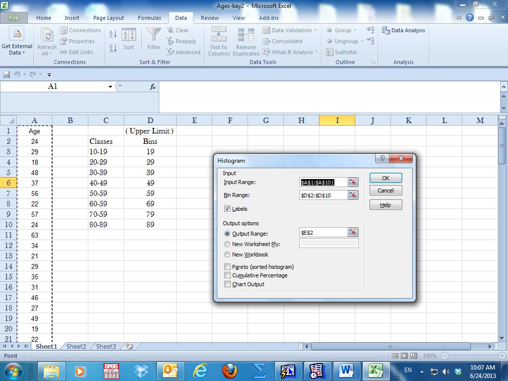 The output will be in cell E2:E11, Excel will give a more