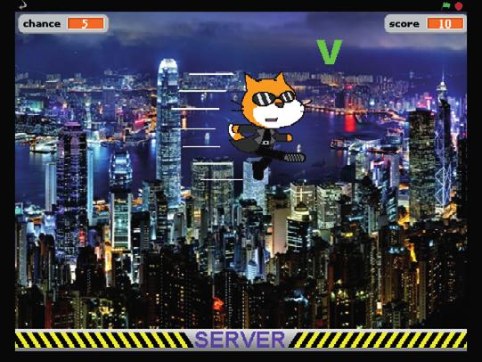 We re finished! After you save the file, hurry and help Scratchy the hacker defend the network from the virus attack! Scratchy s Challenge!