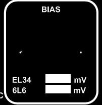 Bias Adjustment and Bias Test Point Allows external access for bias adjustment (see bias procedure in the
