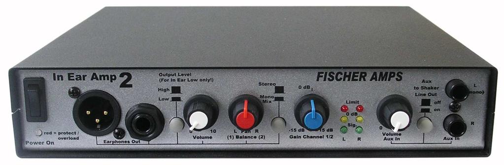 FISCHER AMPS MANUAL [Art.No. 001120/2] In Ear Amp 2 Dear customer: You have decided to buy a Fischer Amps product. Thank you.