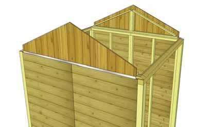 to confirm angle of gable frame and Top Plate