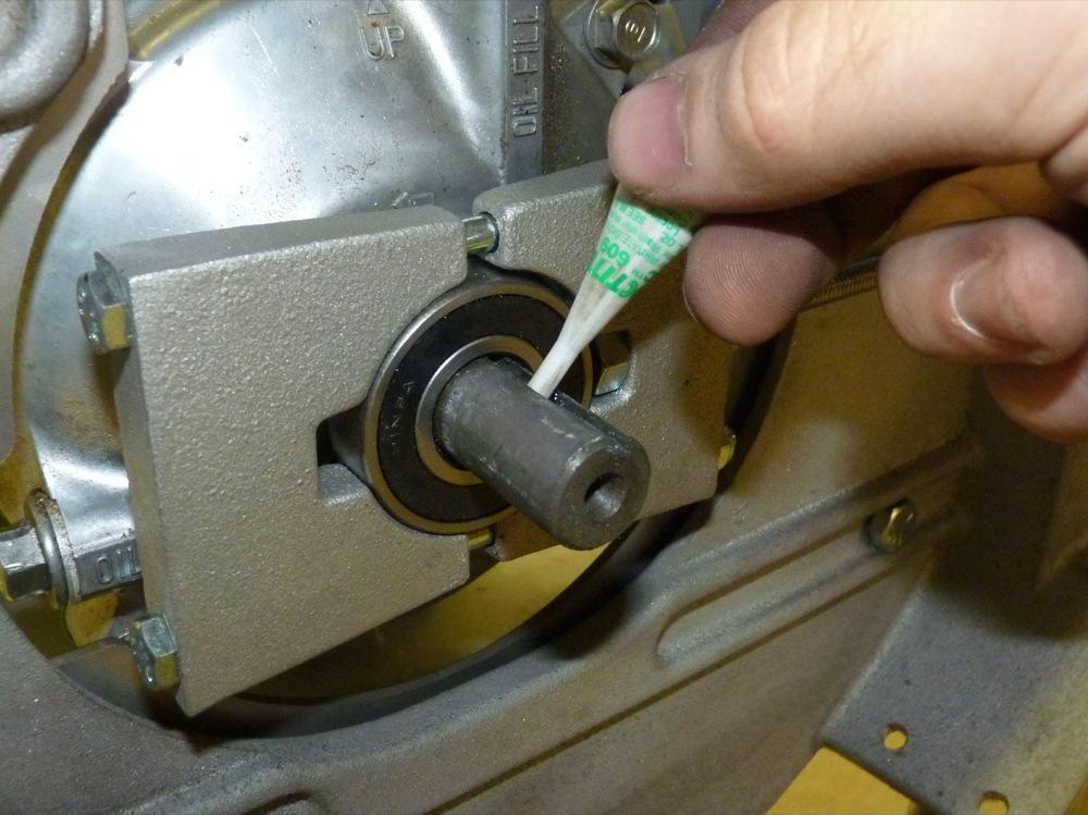 Step 10 Installing the Drive Wheel Place Loctite