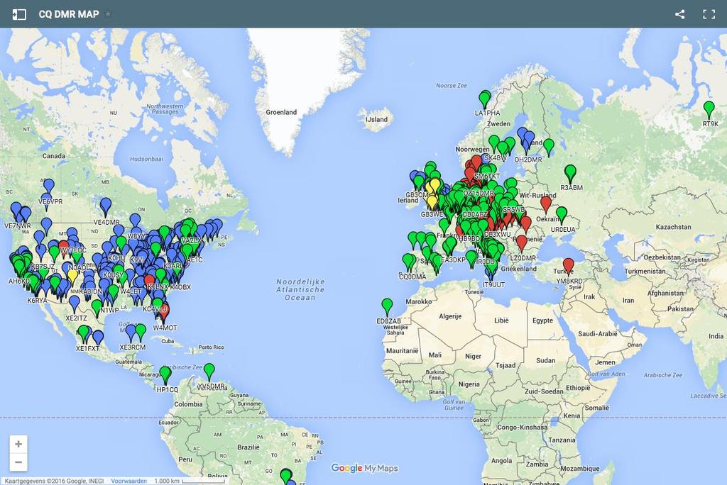DMR Repeaters are now spreading worldwide