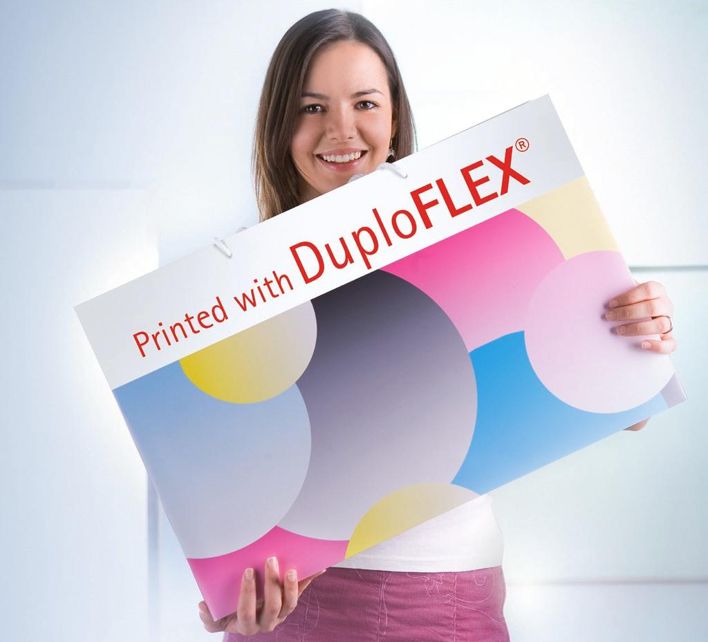 DuploFLEX 5 Plate mounting tape solutions for perfect results in 0.55 mm flexoprint.