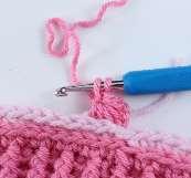 This will create another row of camel stitch (see photo tutorial).
