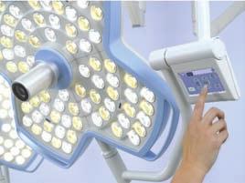 imum light field diameter of 330 mm Color Temperature in 5,000K Changing the light color Depending on the surgical