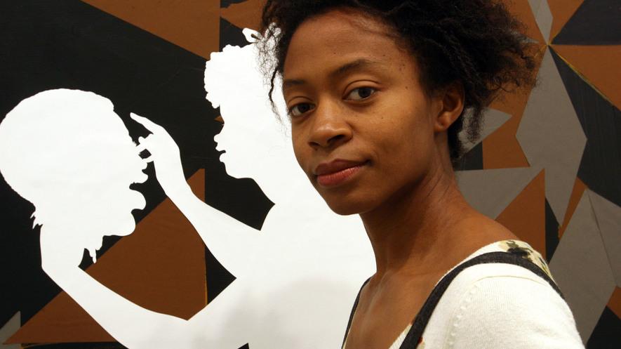 Artists: Kara Walker By The Art Story, adapted by Newsela staff on 01.29.18 Word Count 825 Level 820L Image 1. Artist Kara Walker in front of one of her pieces at Sikkema Jenkins & Co.