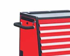 Tool Wagons & Chests T47207 8-Drawer Professional Tool Wagon Heavy-duty galvanized steel construction Centralized security locking and