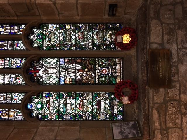 A stained glass window in Bradford Cathedral, Yorkshire is dedicated to those who served in WW1 Military Museums Depending on which unit your serviceman served with, there may be a museum you can