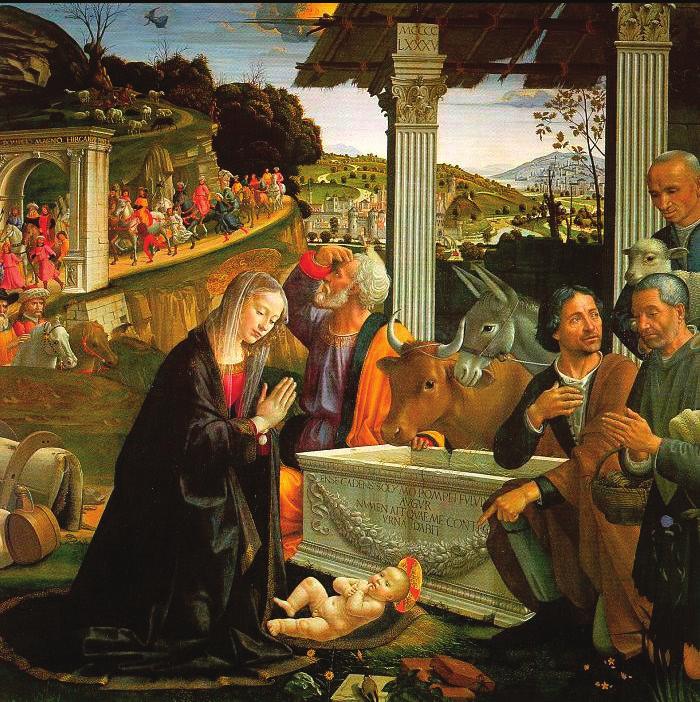 panel Nativity.