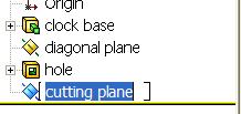through lines and points option, select the corners shown Click OK