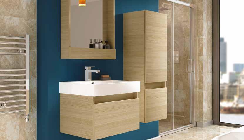 iflo SAVONA Bringing a range of stylish wall hung furniture with a contemporary handleless design.