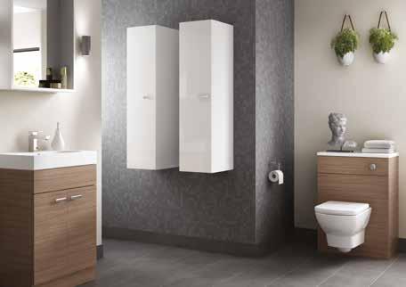 Whether you have only a few metres of wall space to play with, or a large room to fill, it s easy to create the perfect bathroom with Aliano.