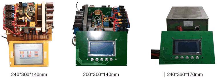x 3 kw 2 separate LCD, to control each channel output Power 3P 208VAC/50-60Hz or 3P 380VAC/50-60Hz Single-lamp Power Supply