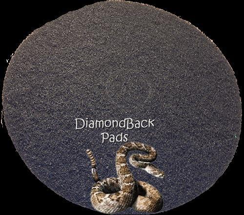 Diamond Back Pads Extremely aggressive Strip pad for concrete,