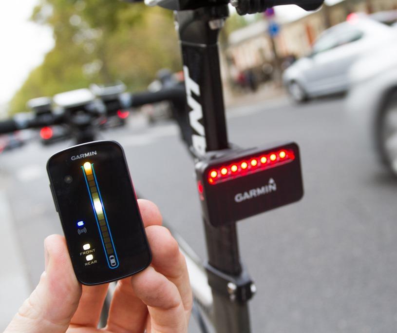 Garmin Varia Bike Radar System detects approaching cars for cyclists Radar tech acquired from ikubu, crowdsourcing Radar on seat
