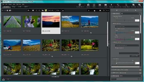 Still images and movie management software ViewNX-i (free download) ViewNX-i is Nikon s free software for browsing and editing JPEG, RAW and movie files, as well as RAW files edited with Capture NX-D.