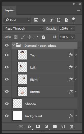 You can double click the fx button to modify (or turn off) the default gradient overlay style. You may also add a gradient fill / pattern fill / Color fill adjustment layer.