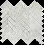 63 Sheet) 2 Hex (12x12 Sheet) Waterjet Carrara White, Antique