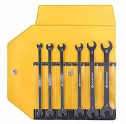WRENCHES, SOCKET WRENCHES SPECIAL WRENCHES 6-600 Combination wrench set, 7 pcs.
